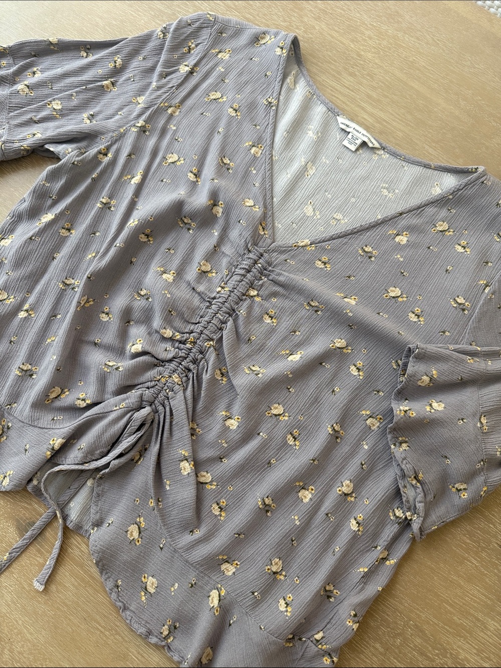 AEO Ruffle Sleeve Blouse | XL & XXL